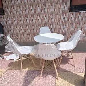 4 Seater Round Eamas Table and Chairs