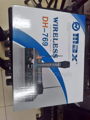Max Dh 769 Wireless Microphone System