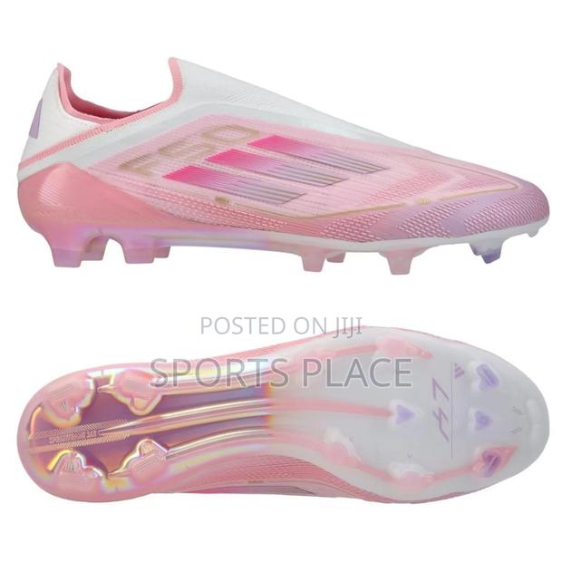 Lamine Yamal Ly F50 Football Boots - Laceless Pink Fg