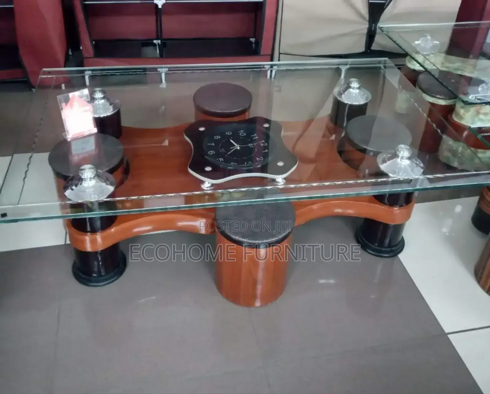 Puff Glass Coffee Table