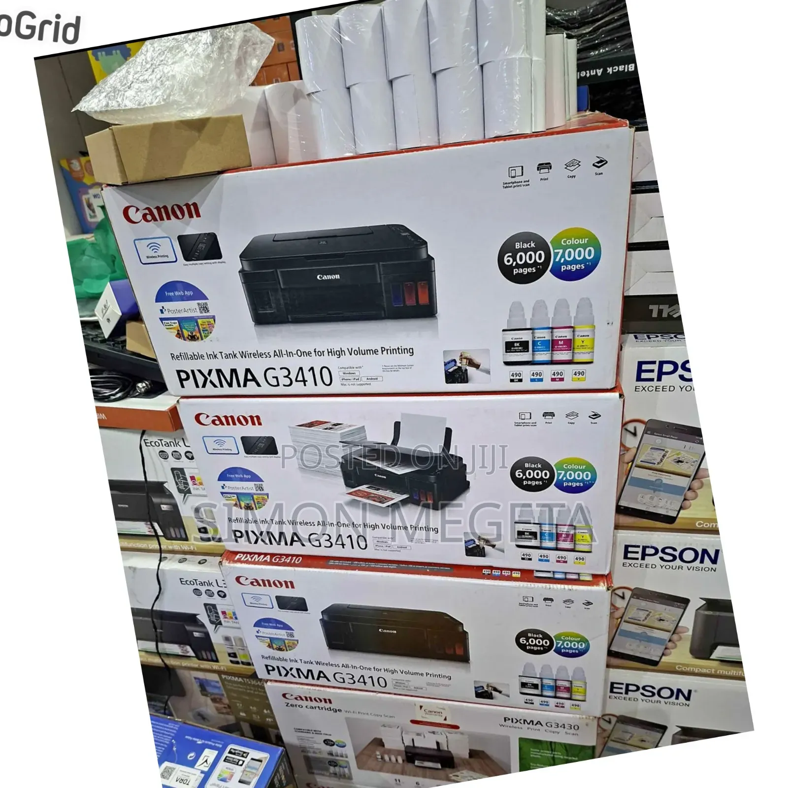 In Stock Canon G 3210 Printer Restocked