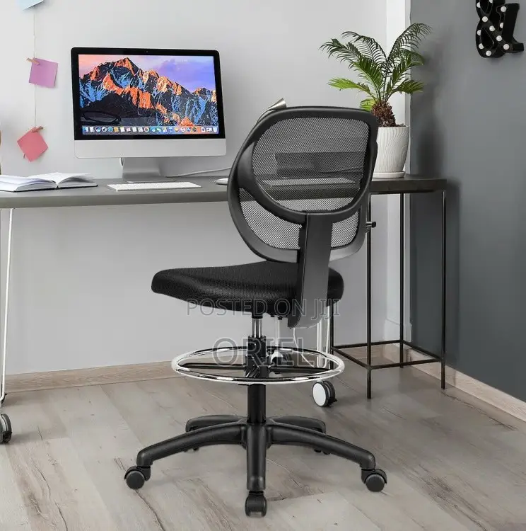 Office Chair: Receptionist Ergonomic Chair