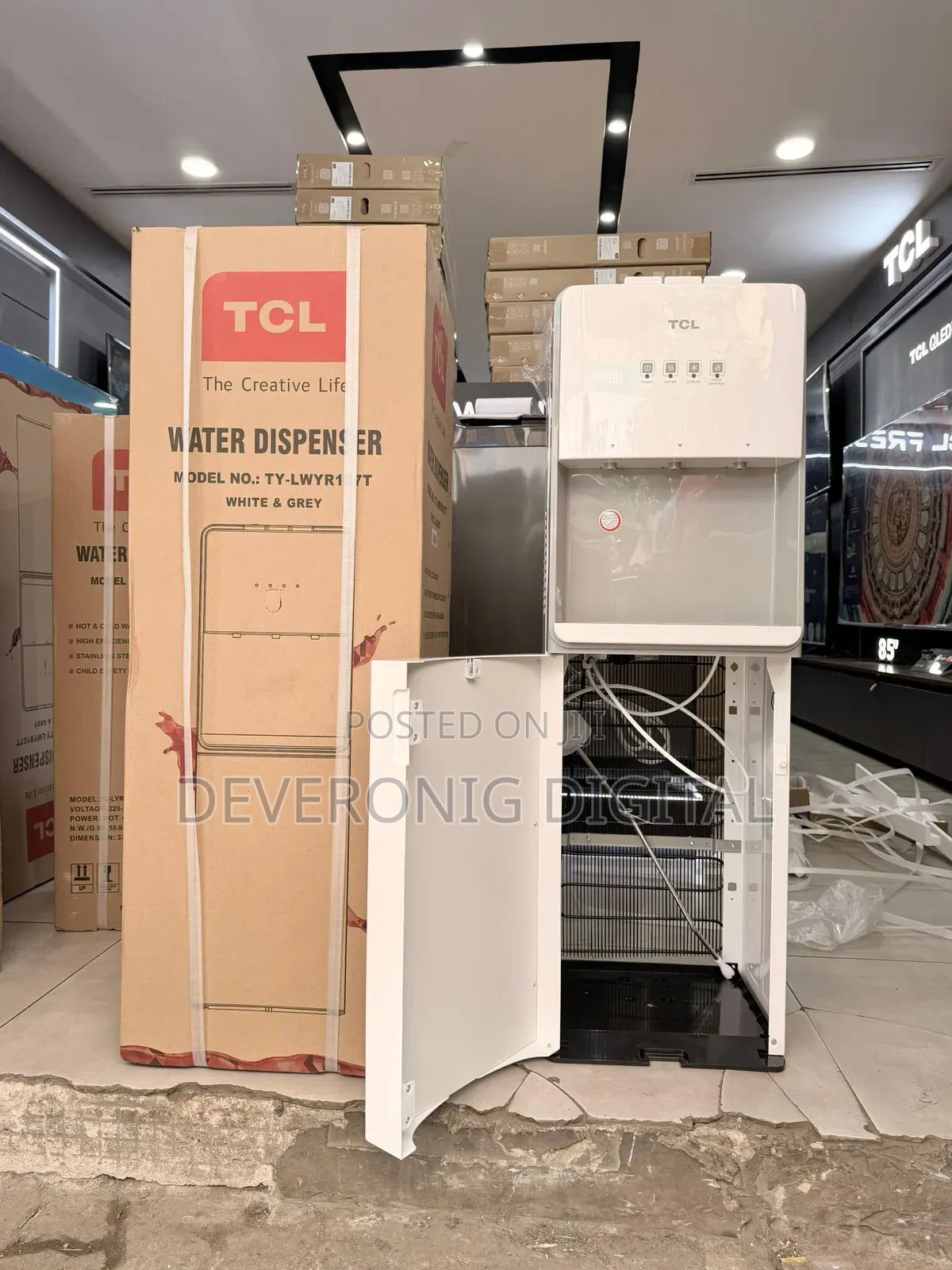 TCL Water Dispenser R107t >Hot,Normal Cold Water