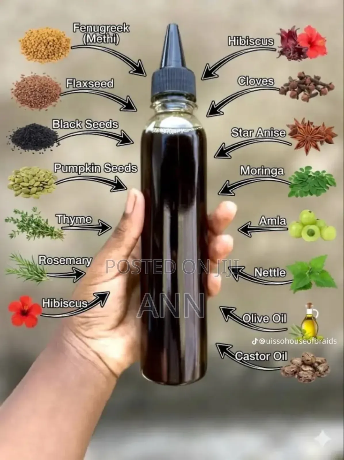 Ayurvedic Hair Growth Oil
