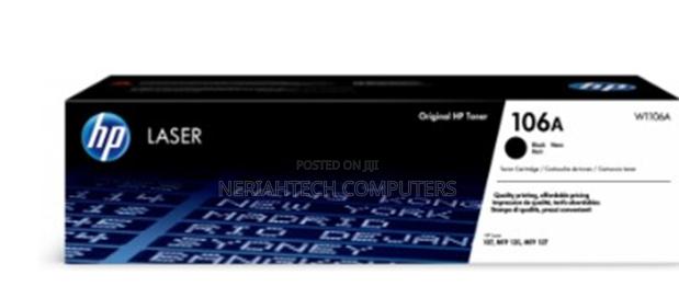 Hp 106a Black Original Laser Toner Cartridge - main view