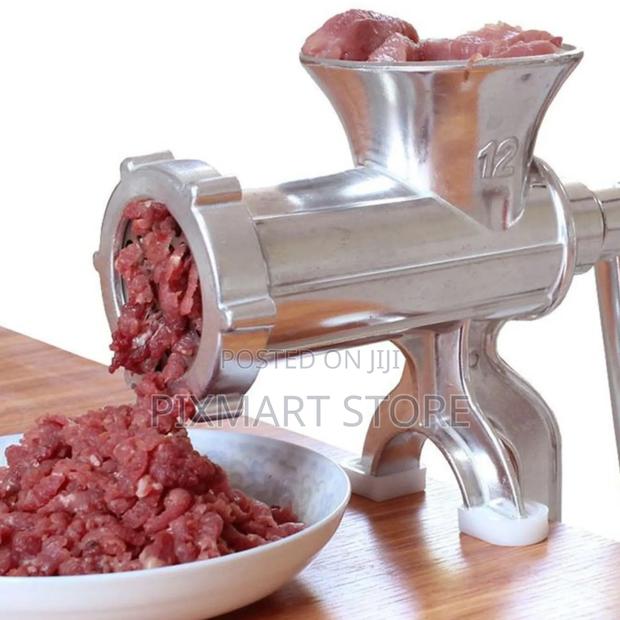 12” Alloy Meat Mincer Grinder – Manual Heavy Duty Kitchen Mincer