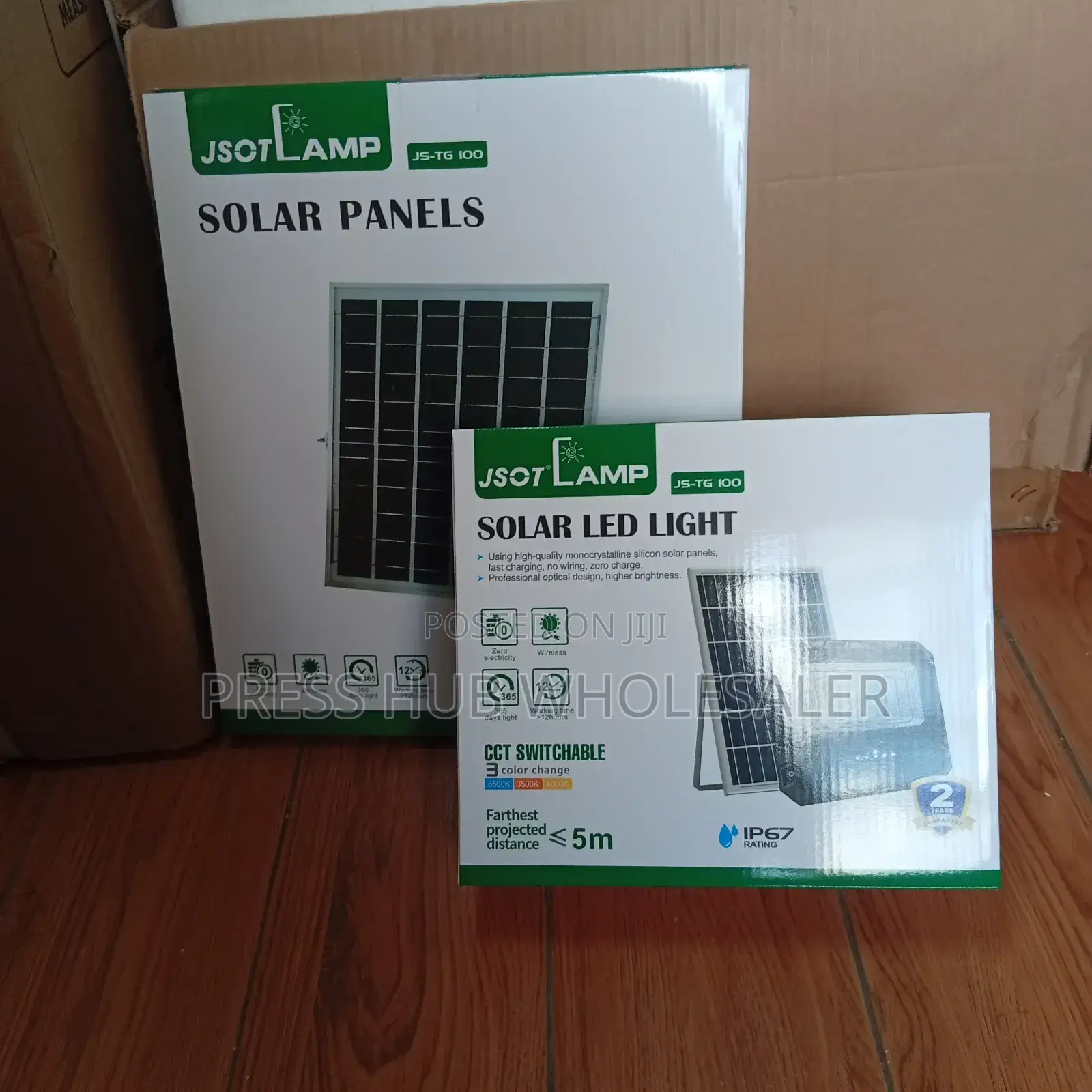 100w Solar Led Security Light Outdoor Floodlight With Solar Panel