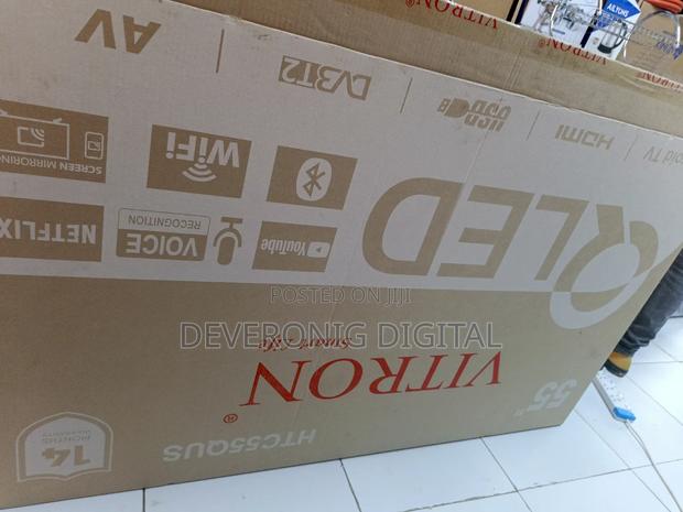 Vitron 55inches Qled Smart Android - thumbnail 4