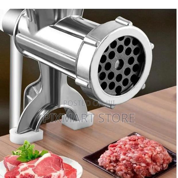12 Inch Alloy Meat Mincer Grinder – Strong Manual Kitchen Mincer