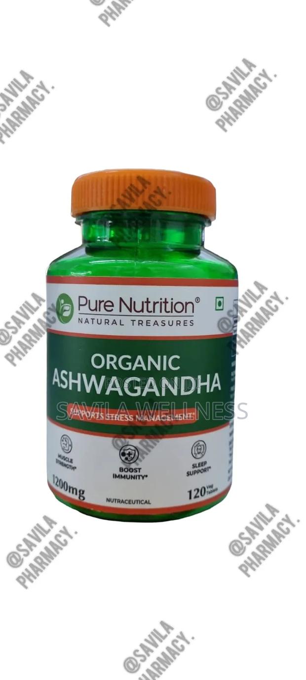 Organic Ashwagandha 120s - main view