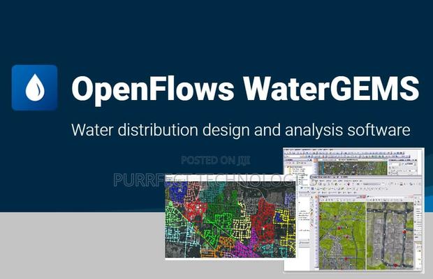 Openflows Watergems 2023 - main view