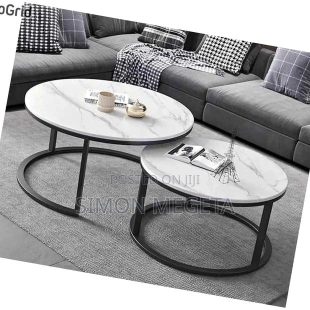 New Pure Marble Nesting Table Available Payment After Delivery