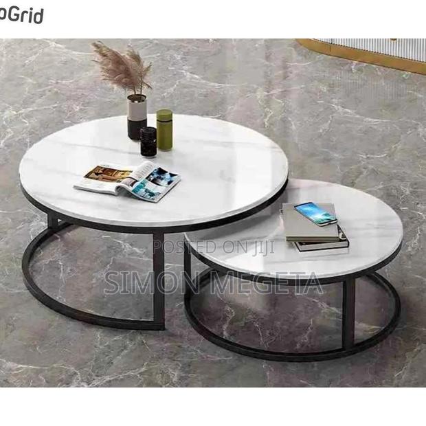 In Stock Pure Marble Nesting Table Available