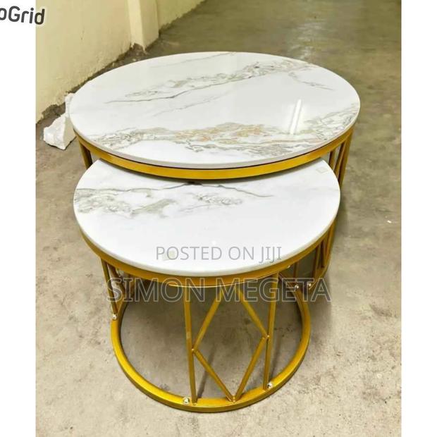 Available Pure Marble Nesting Table Fare Price - main view