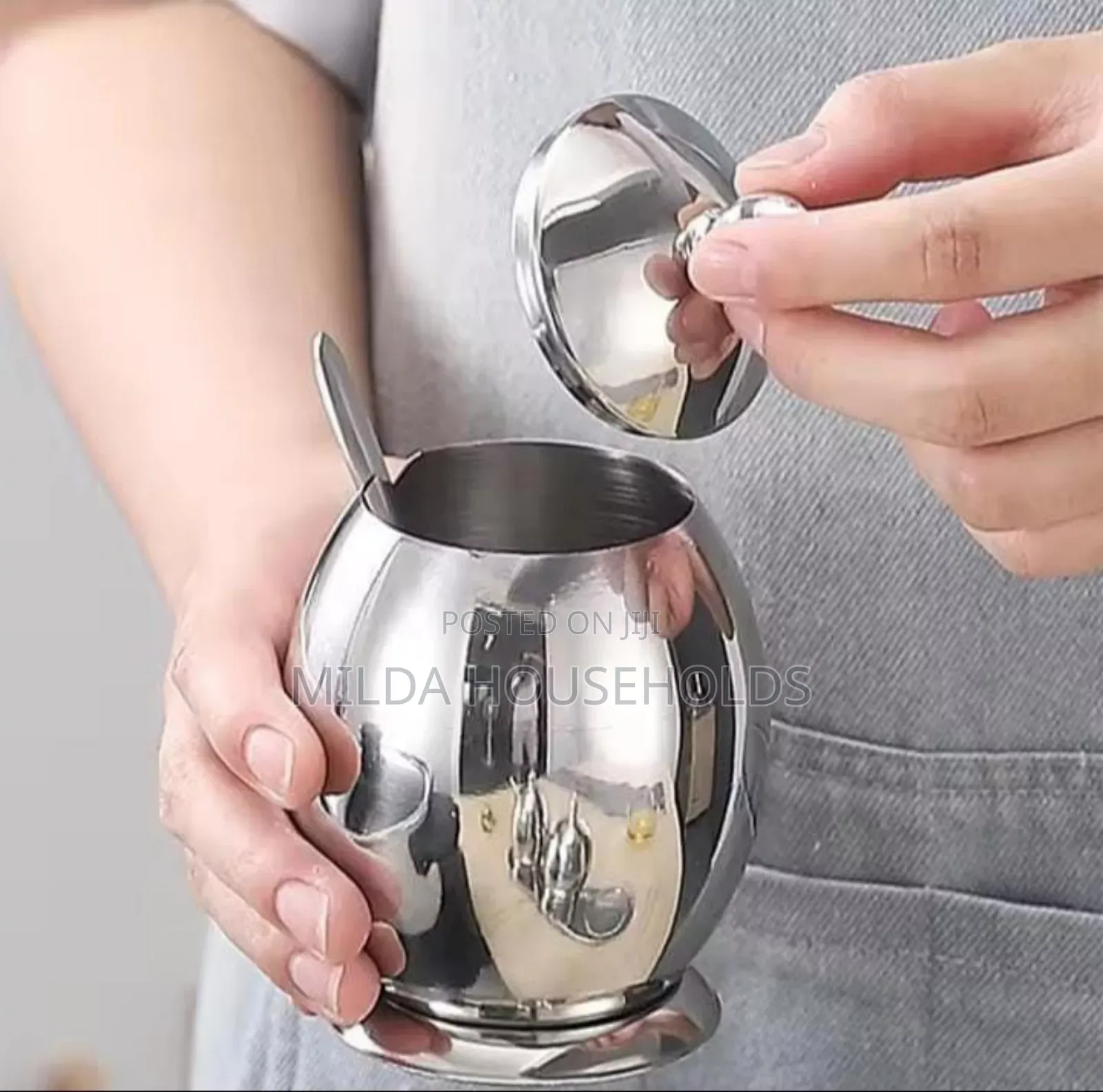 Egg Shaped Kitchen Spice Seasoning Dish
