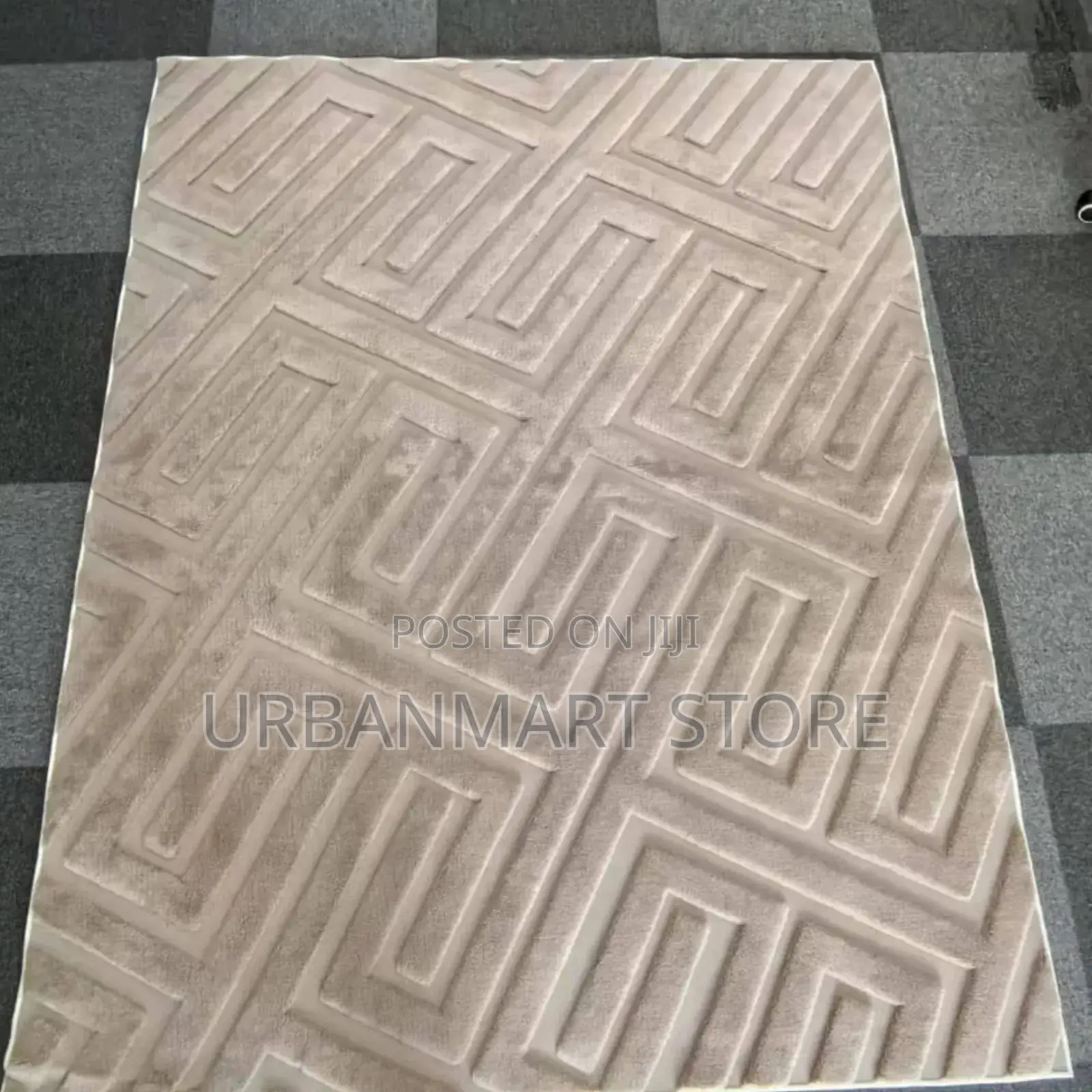 American 5×8 Living Room Carpet With Non-Slip Rubber Base