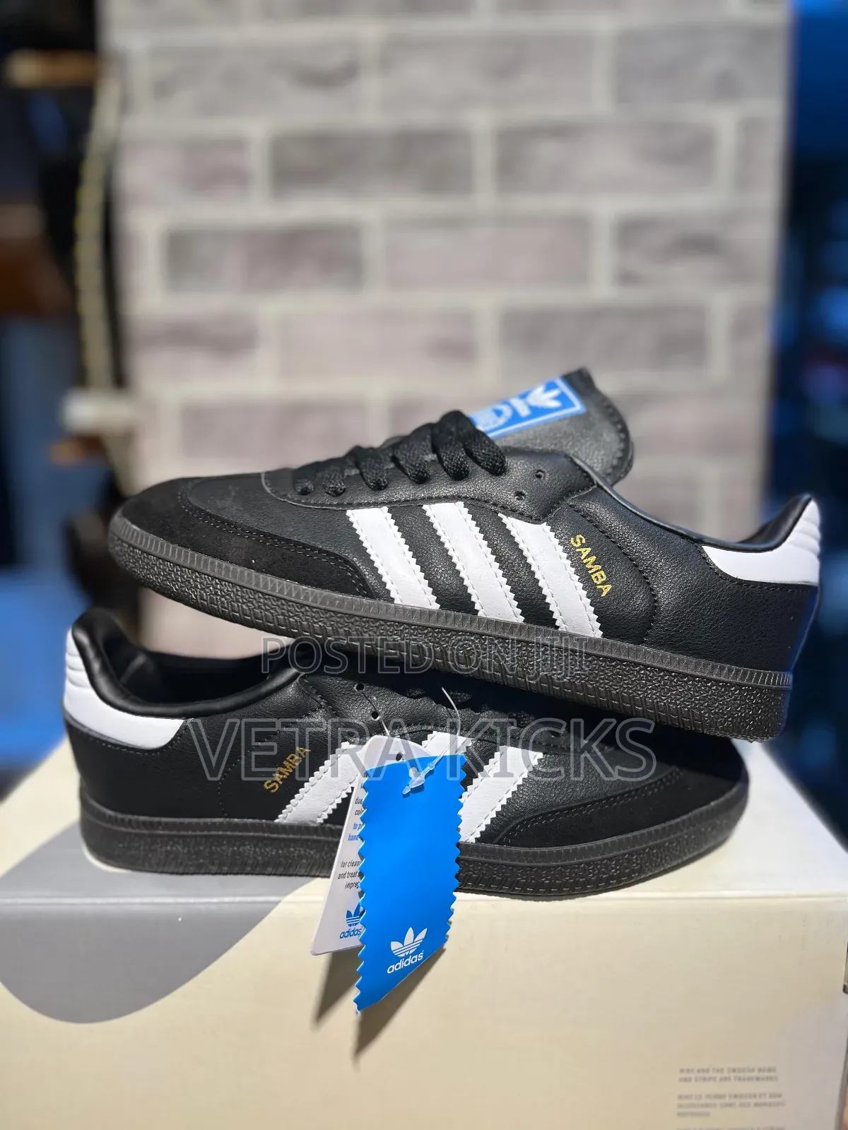 Samba Single Sole Black