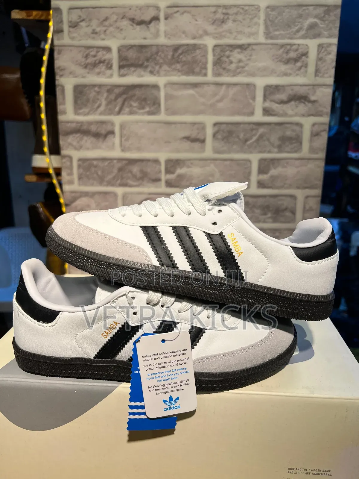 Samba Single Sole Black