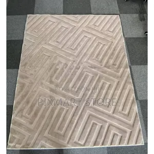 American Carpet 5×8 Non-Slip Rubber Bottom Living Room Carpet