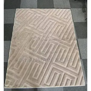 American Carpet 5×8 Non-Slip Rubber Bottom Living Room Carpet