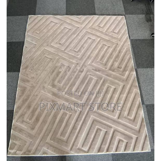 American Carpet 5×8 Non-Slip Rubber Bottom Living Room Carpet