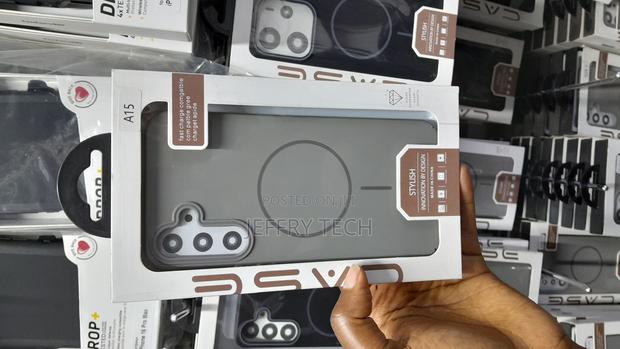 Kiope Samsung Galaxy A15 Magsafe Matte Pc Tpu Hard Case-Gray - main view