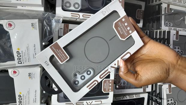 Kiope Samsung Galaxy A15 Magsafe Matte Pc Tpu Hard Case-Gray - thumbnail 3