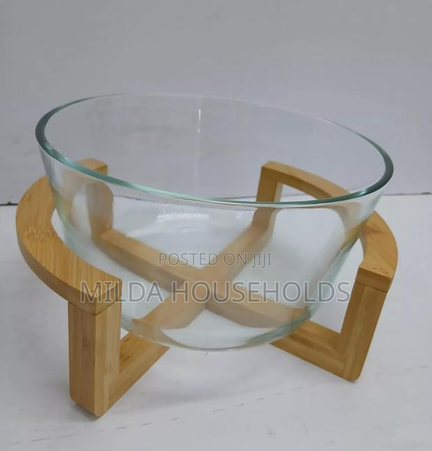 Borosilicate Glass Salad Bowl