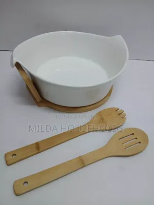 Ceramic Salad Bowl.