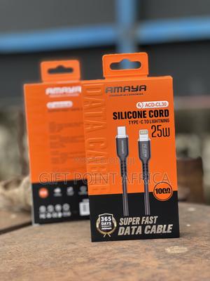 Amaya Silicone Charger - Type C To Lightning 25w - thumbnail 2