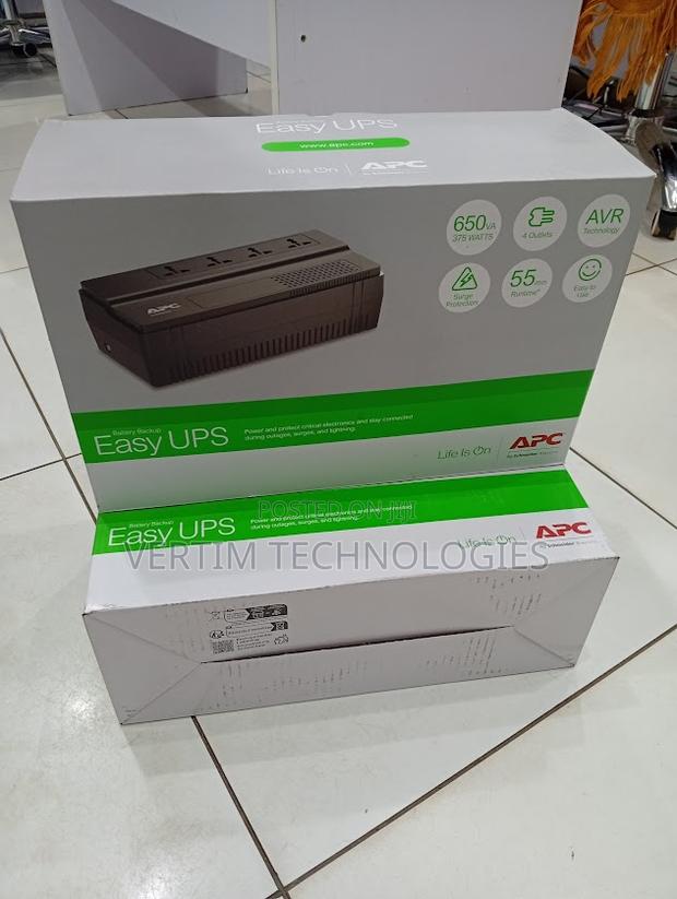 650va Apc Ups 4 Ports Power Backup 375 W