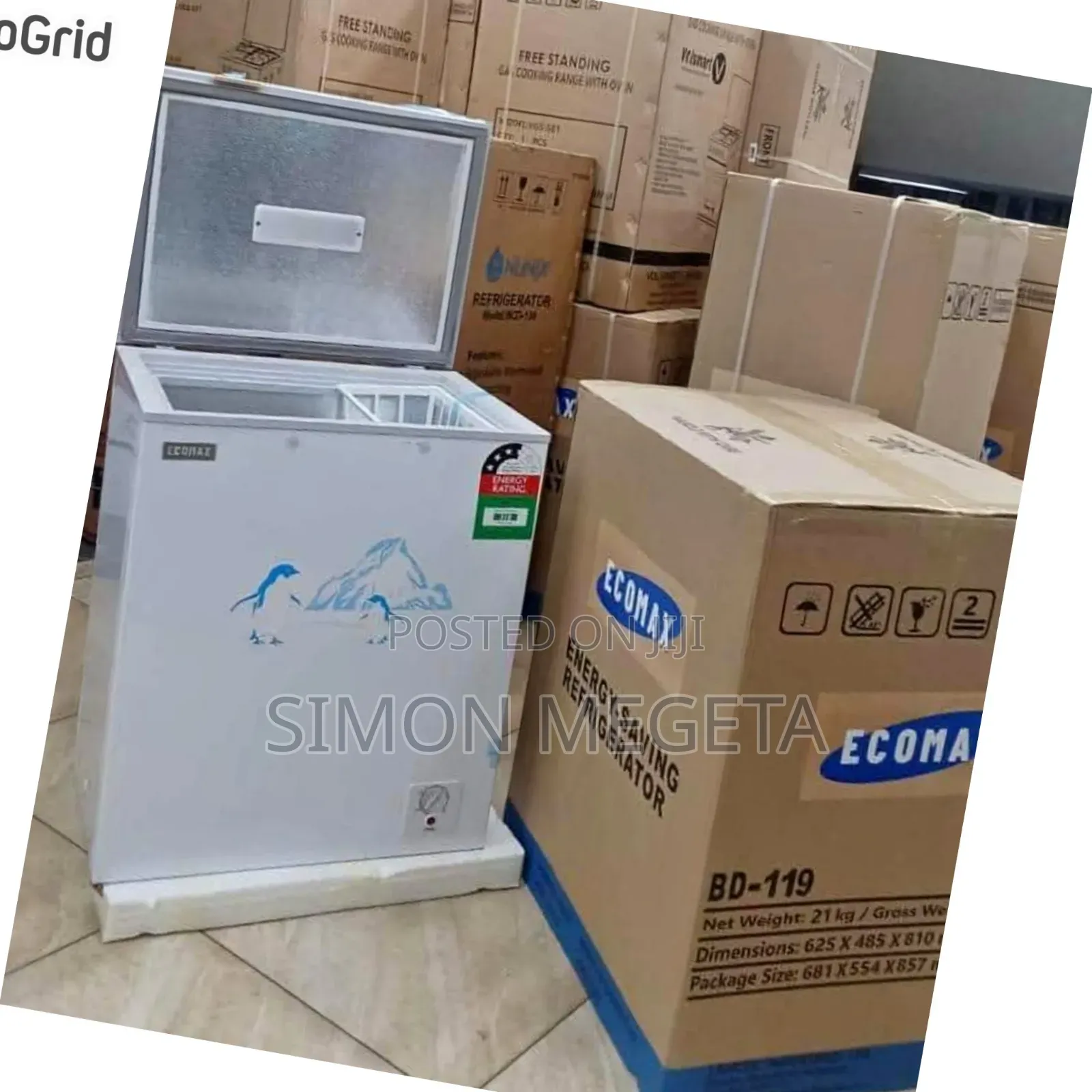 New Icecool 119 Liters Freezer Available