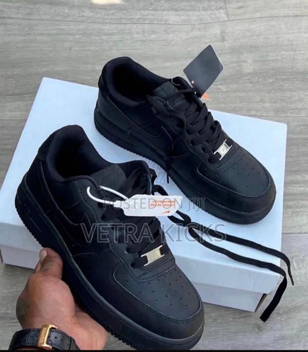 Airforce One Unisex Black and All White - thumbnail 2