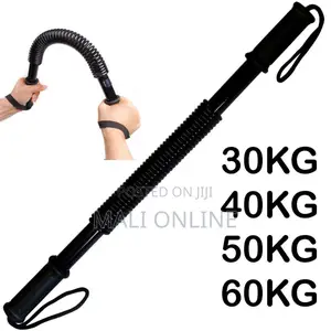 Power Twister 60kg Steel Spring Bar Upper Body Strength Trainer