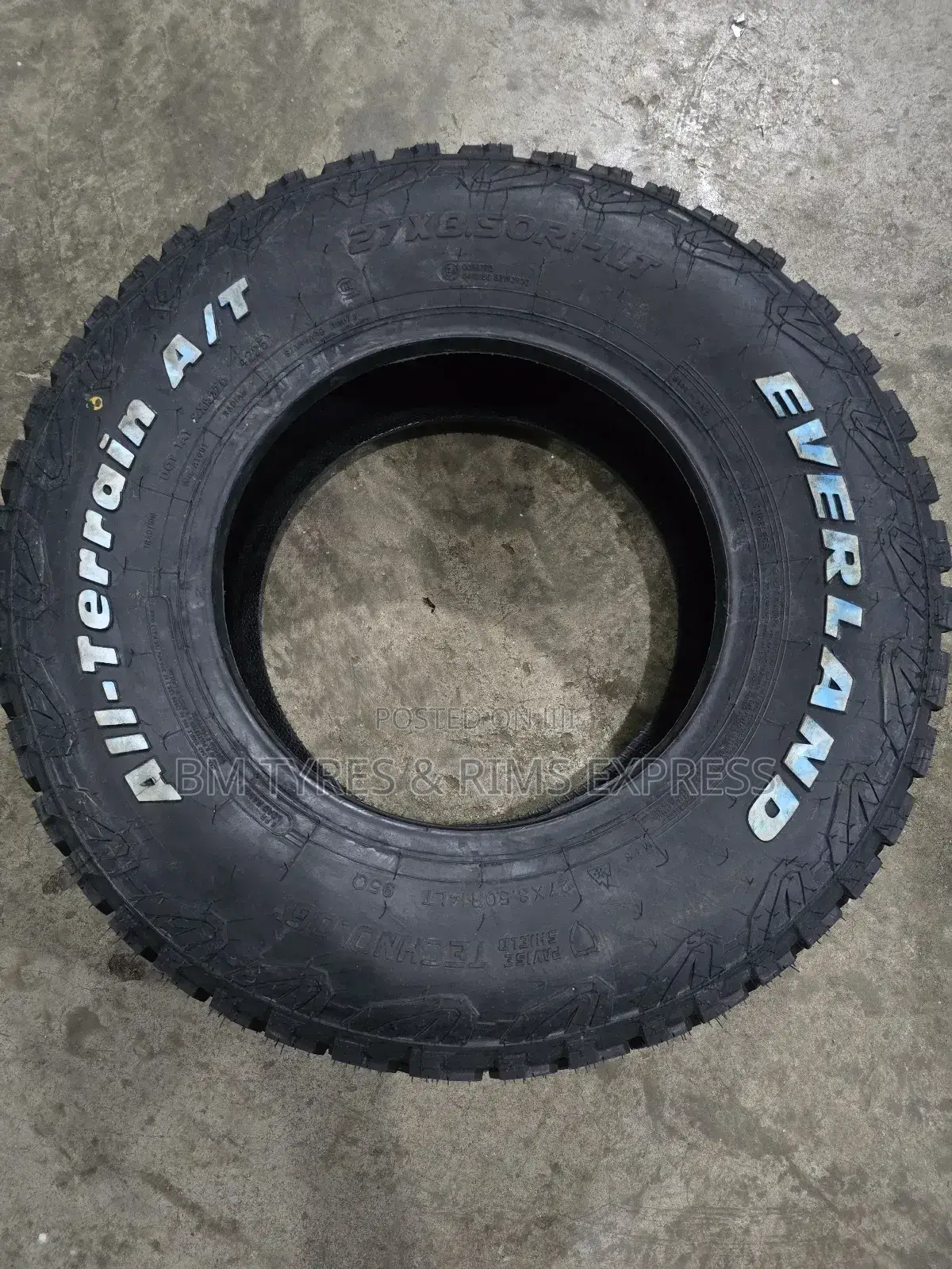 Lt 27x8.50 R14 Everland Tyres (Commercial)