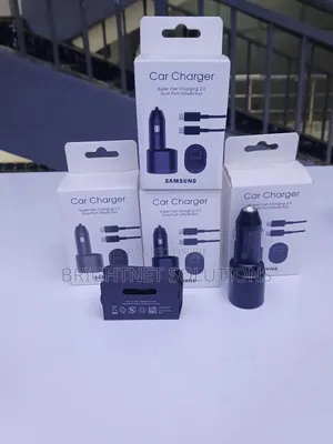 Samsung Super Fast Dual Car Charger (45w + 15w)