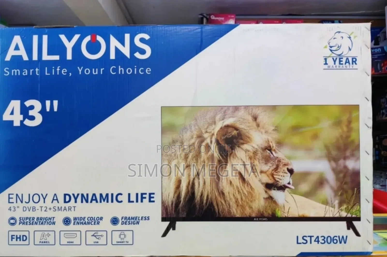 Ailyons 32inchs Smart With Bluetooth