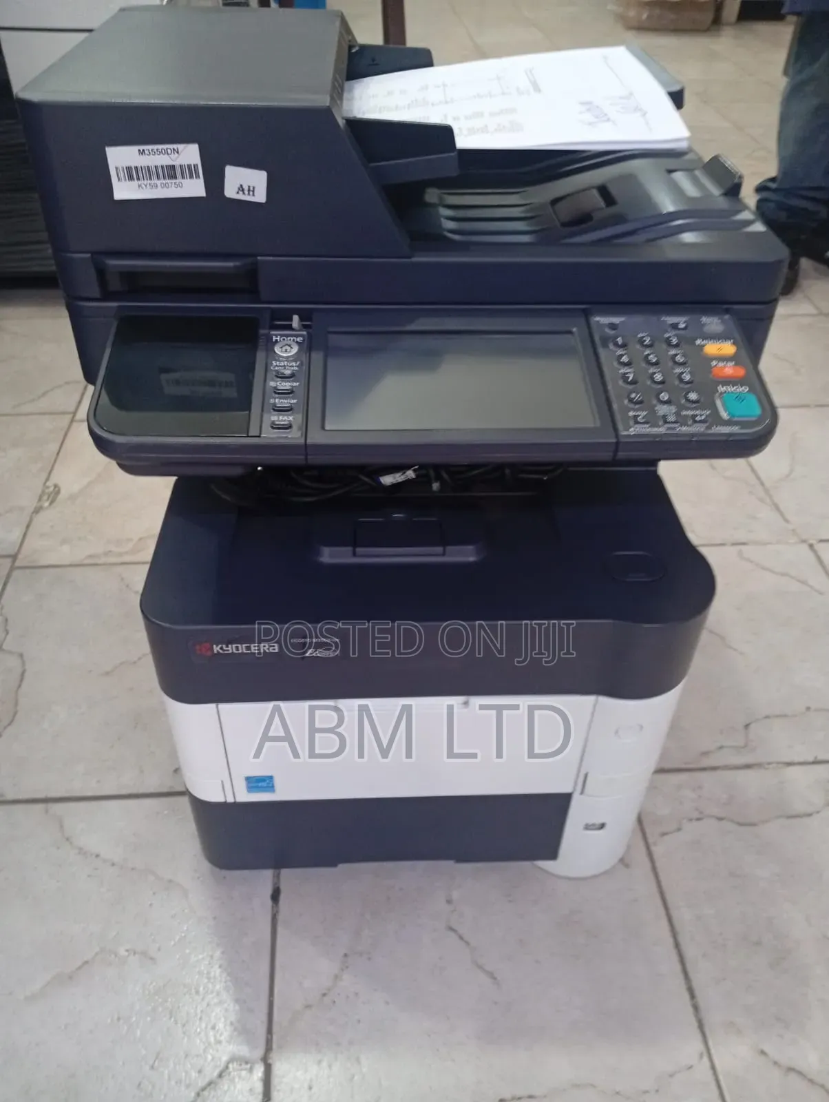 Kyocera Ecosys M3550idn Mono Laser MFP Handling Upto A4 Size Paper