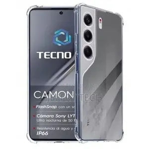 Org Tecno Camon 40 Pro Cover Transparent, Clear and Colorless With Un