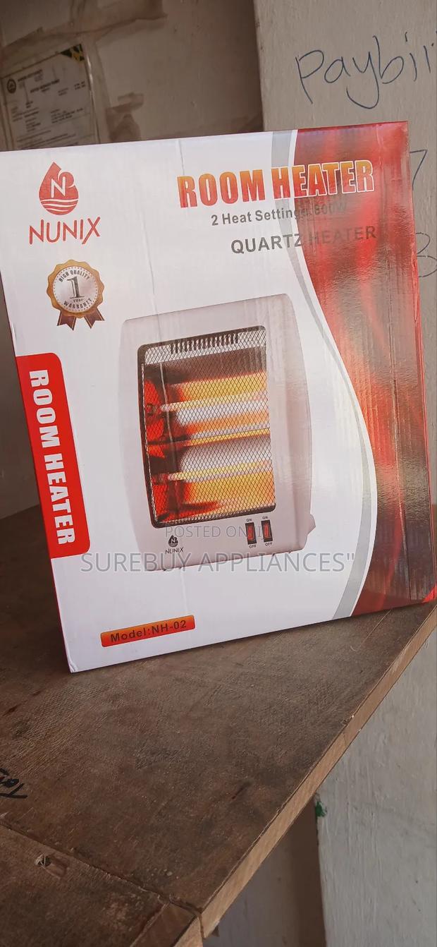Nunix Quartz Portable Electric Room Heater – Fast Heating Warmer