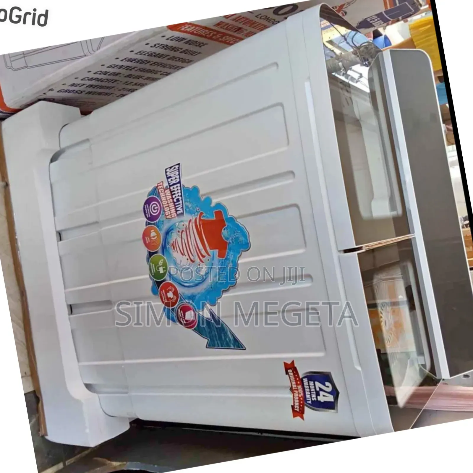 Icona 12.5 KGS Washing Machine Available