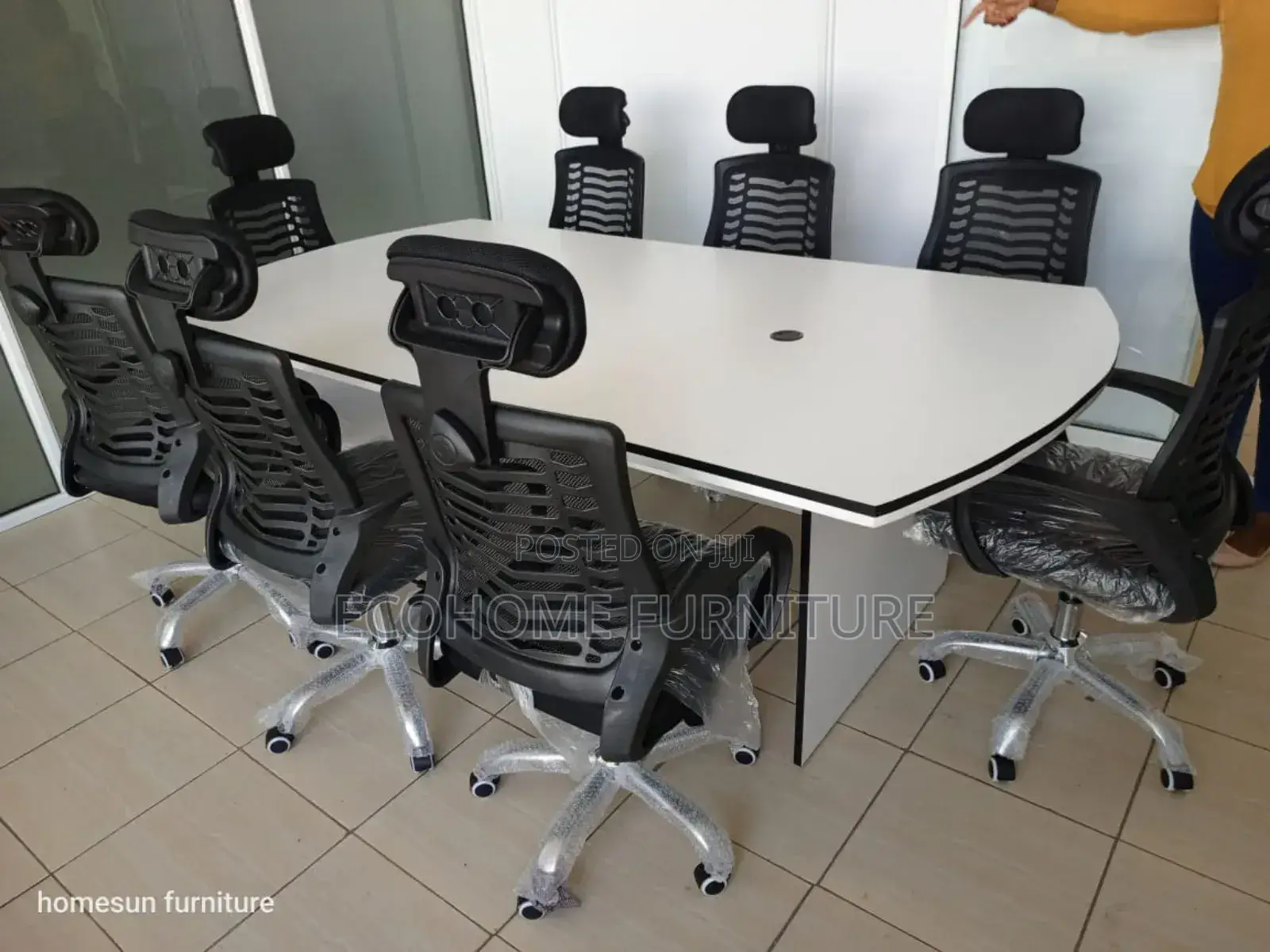 8 Seater Boardroom Table