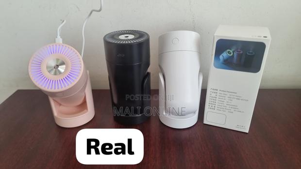 Portable Usb Air Humidifier Cool Mist Diffuser 220ml Dual Spray 360° - thumbnail 3