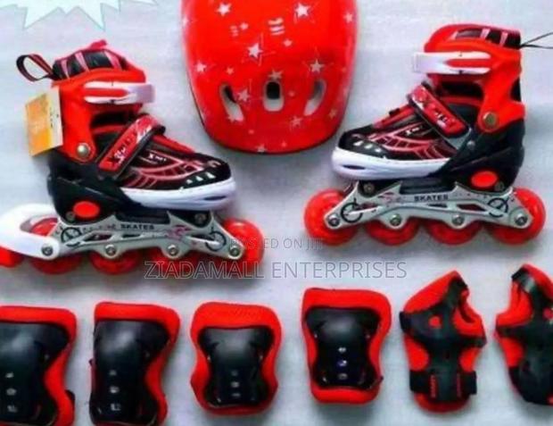 Skating Shoes "Red Skating Shoes – Complete Set for All Sizes!"