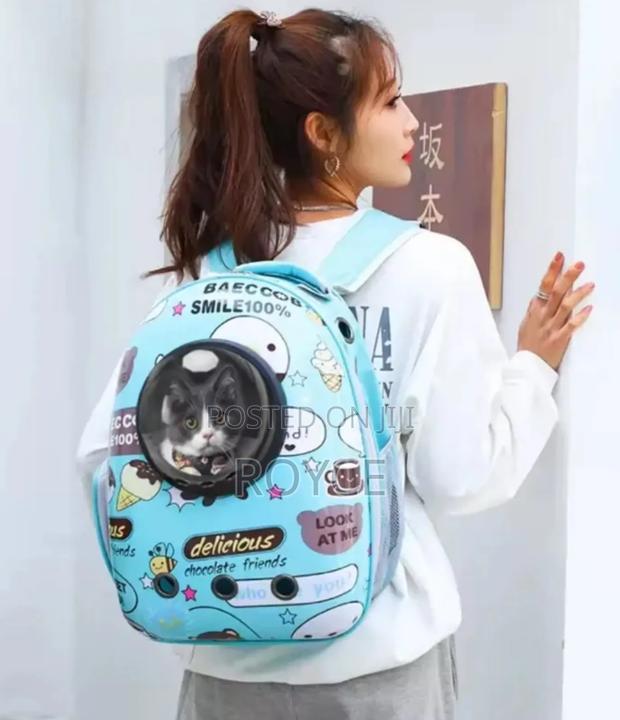 Space Capsule Pet Carrier Backpack - thumbnail 3