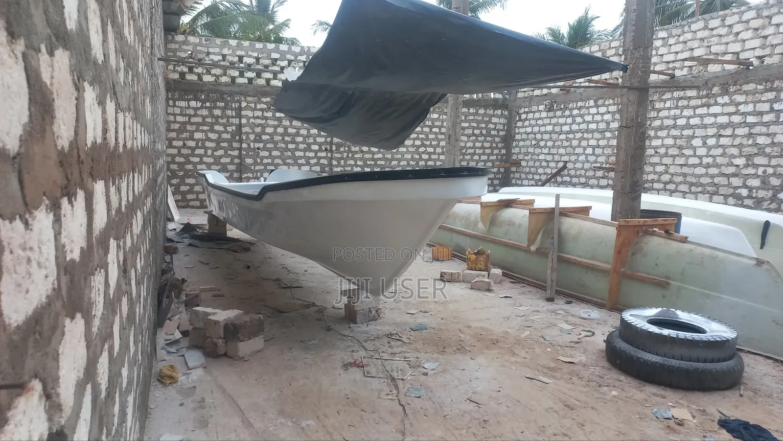 Newly Built Full Fibre Glass Boat