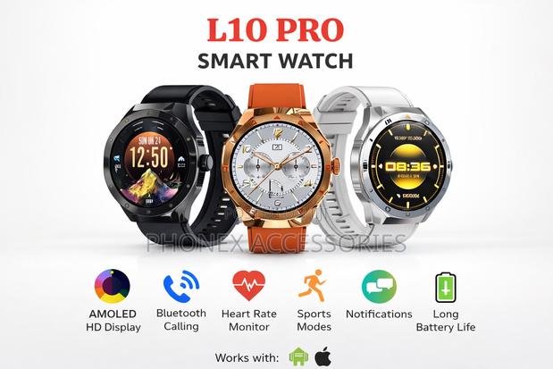 L10 Pro Smart Watch – Premium Amoled Display - thumbnail 3