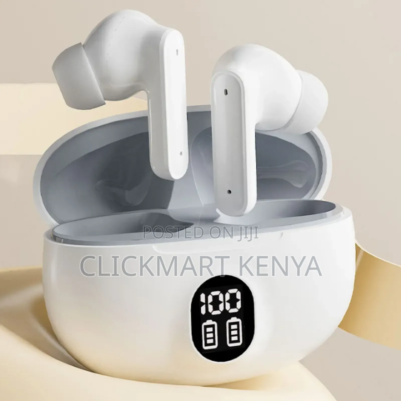 Bluetooth Earbuds With Hifi Sound, Touch Control Auto Pairing