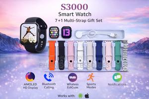 S3000 Smart Watch – 7+1 Multi-Strap Gift Set - thumbnail 2