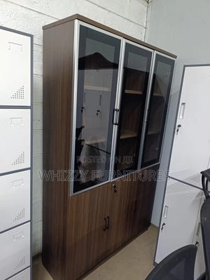 3 Doors Wooden File Cabinet